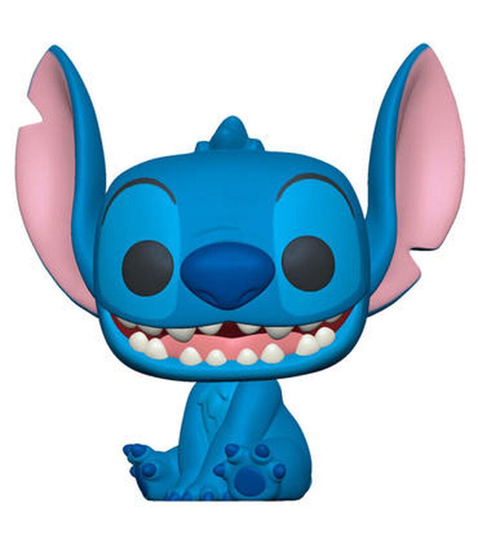Figurine Funko Pop! N°1045 - Lilo Et Stitch - Stitch Assis Et Souriant